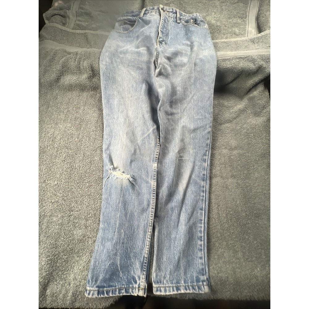 Vintage 80s 90s Georges Marciano Guess Womens 31 Distressed Denim Jeans Blue USA